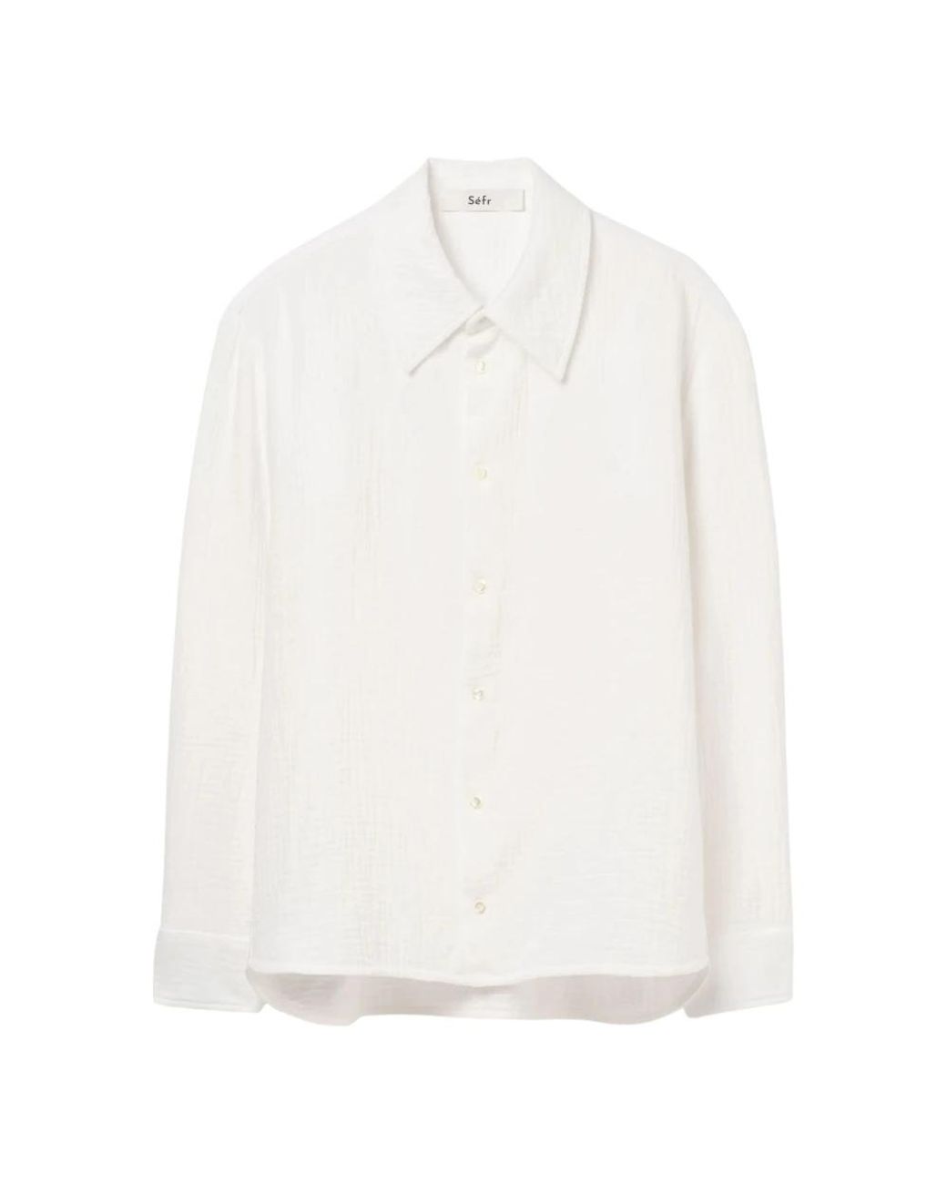 Séfr White Casual Shirts for men