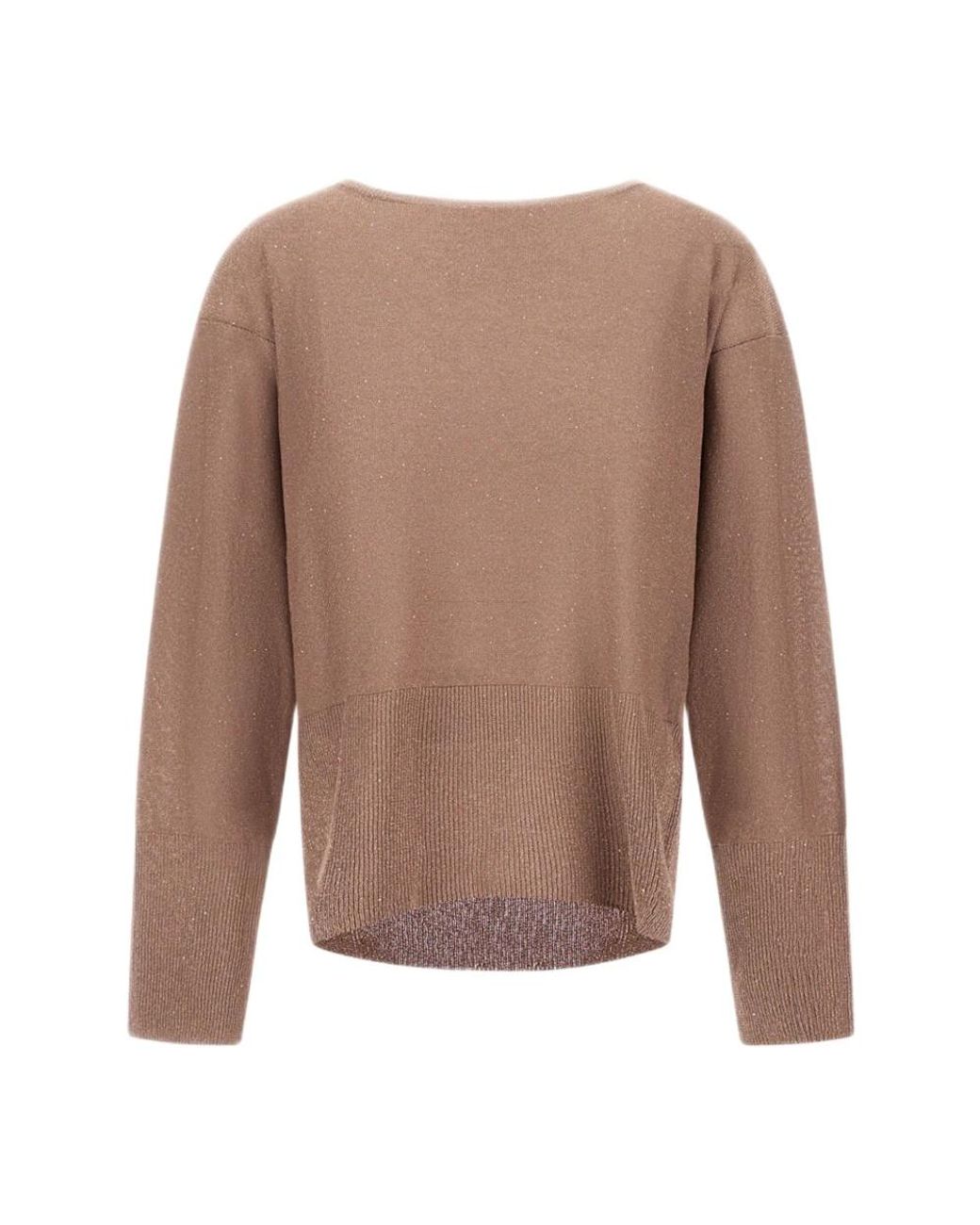 Herno Sequin-Appliqué Trui in het Brown