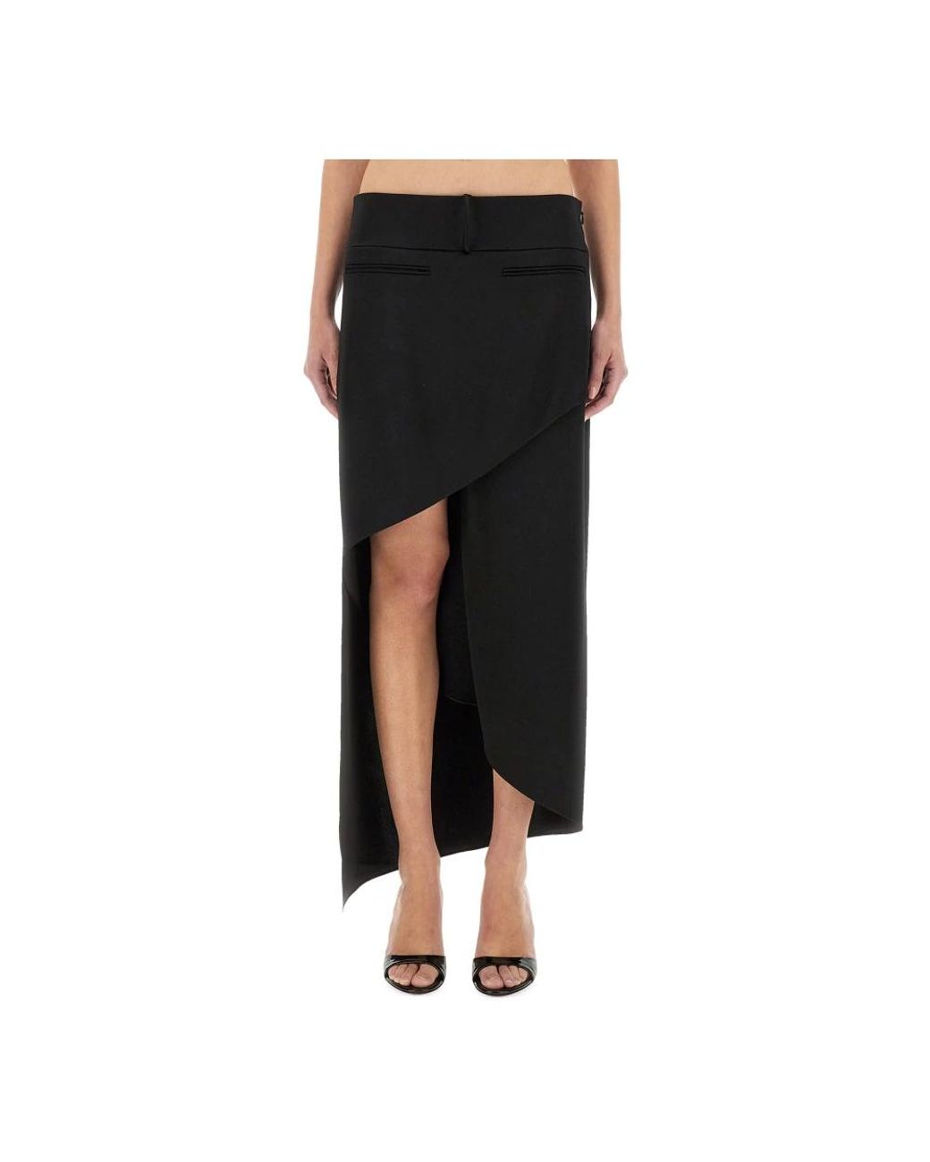 Courreges Black Midi Skirts