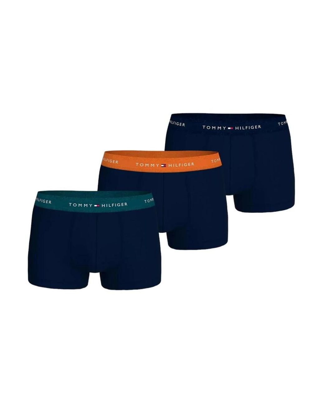 Tommy Hilfiger Ondergoed ,Blauw ,Katoen Klassieke Trunk Boxershorts in het Blue voor heren