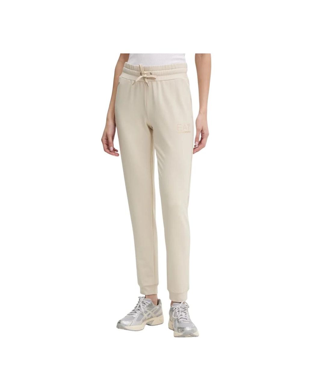 EA7 8Ntp66 Sweatpants in het Natural
