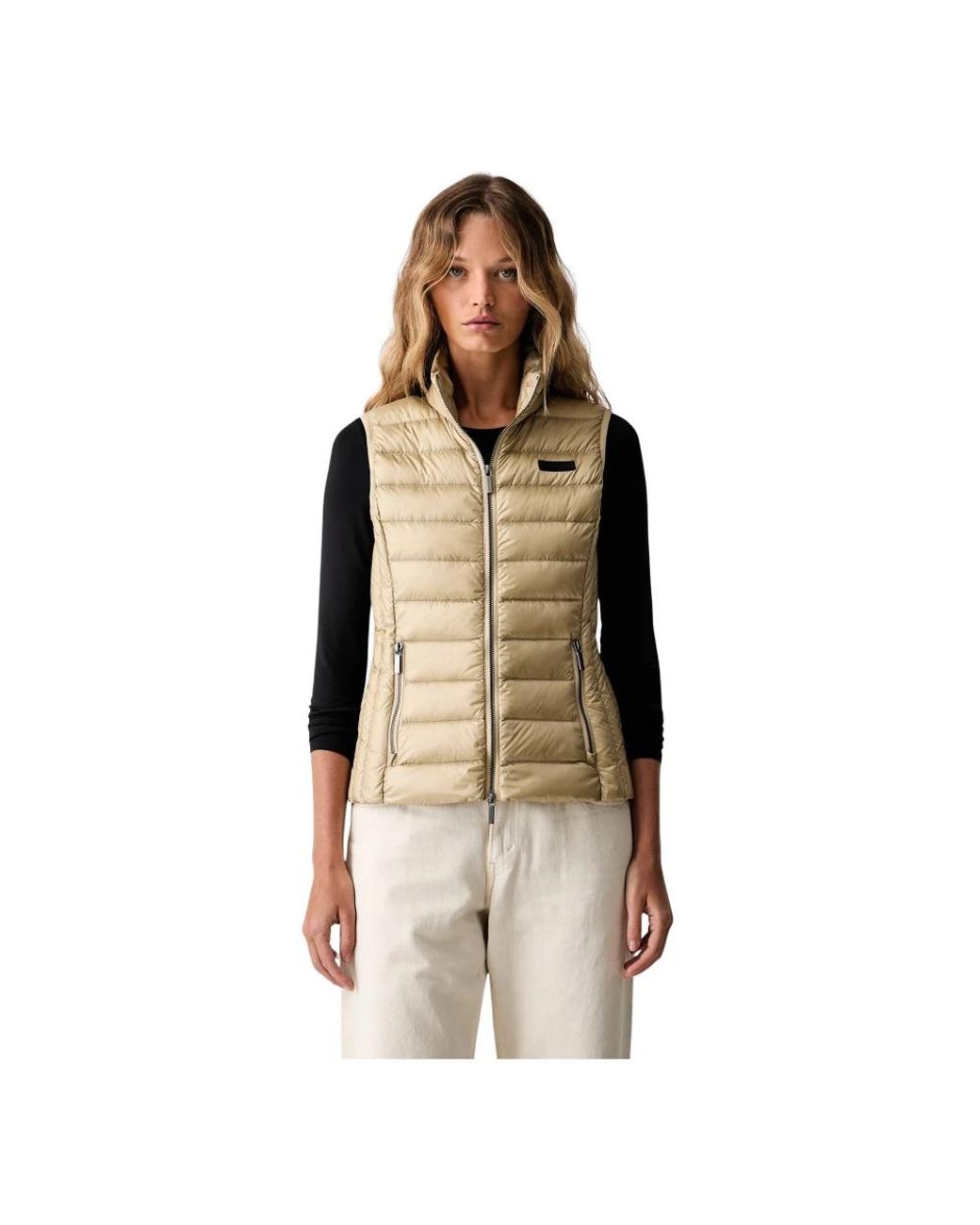Vests di ARMANI EXCHANGE in Natural