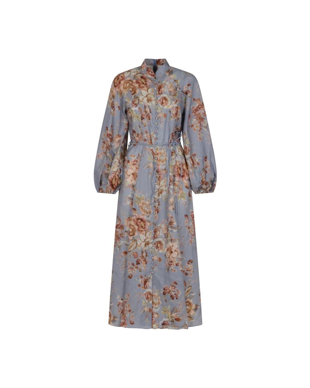 Zimmermann Gray Shirt Dresses