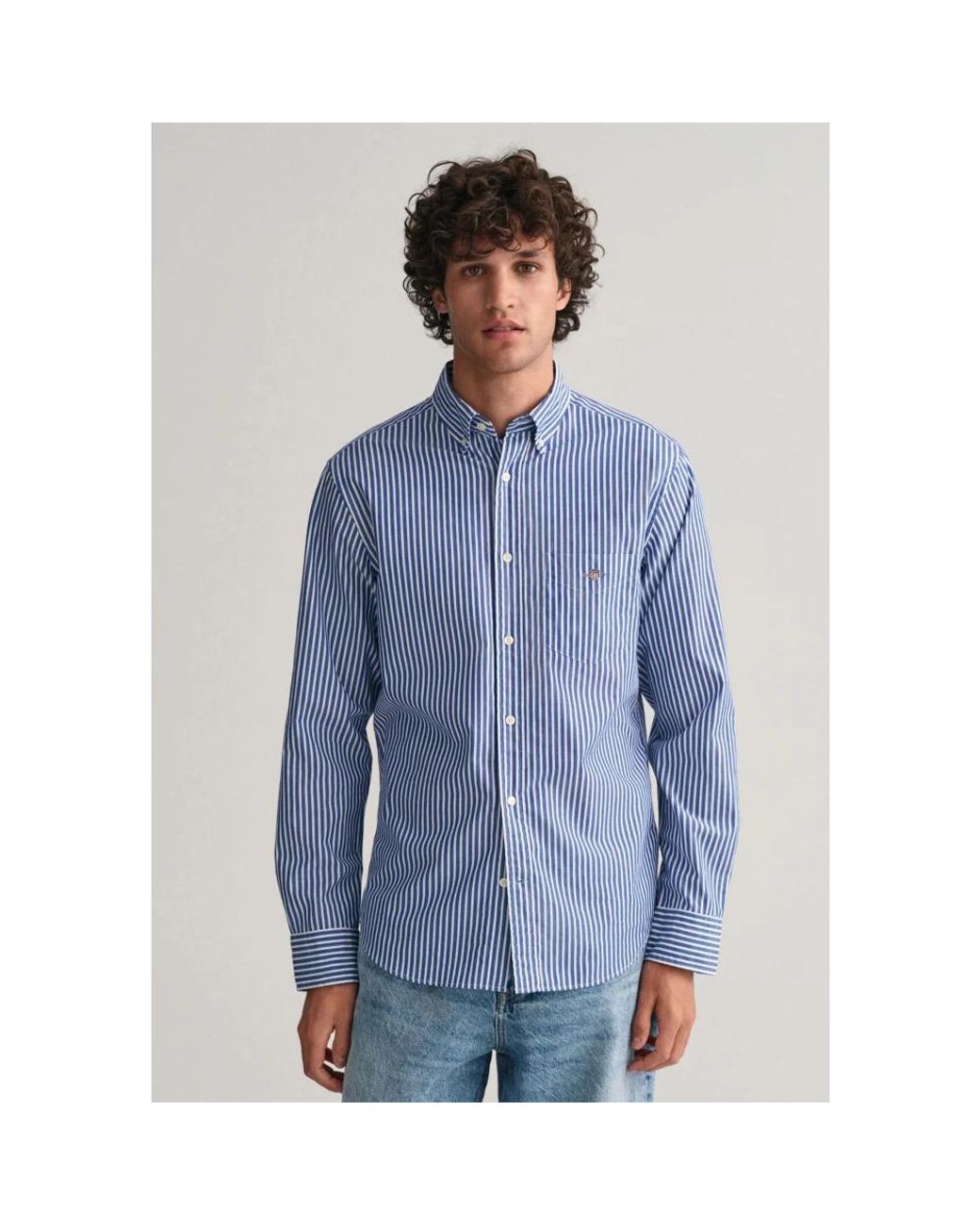Gant Blue Casual Shirts for men