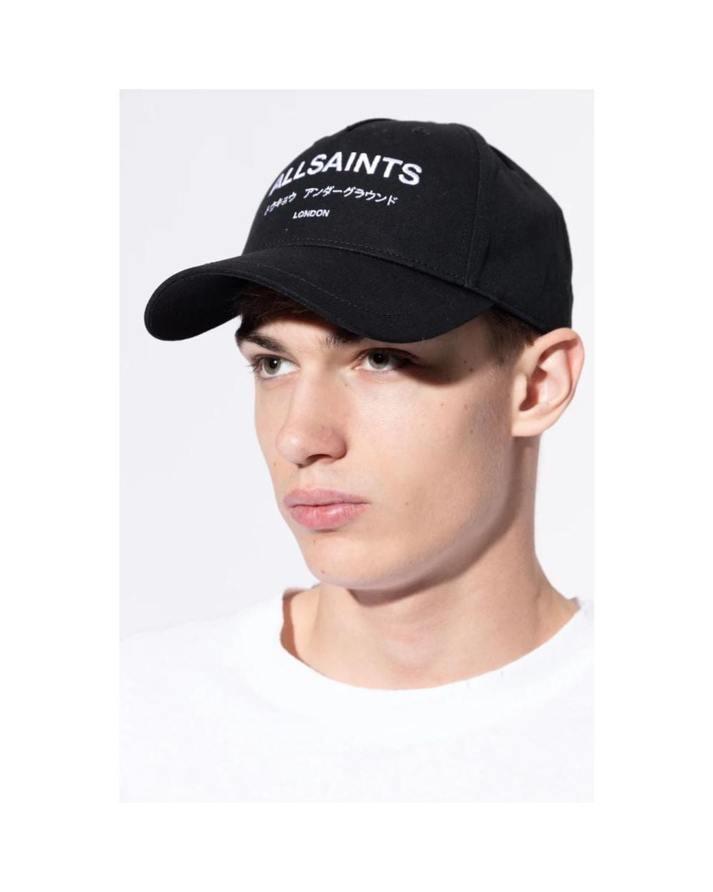 AllSaints Black Caps for men