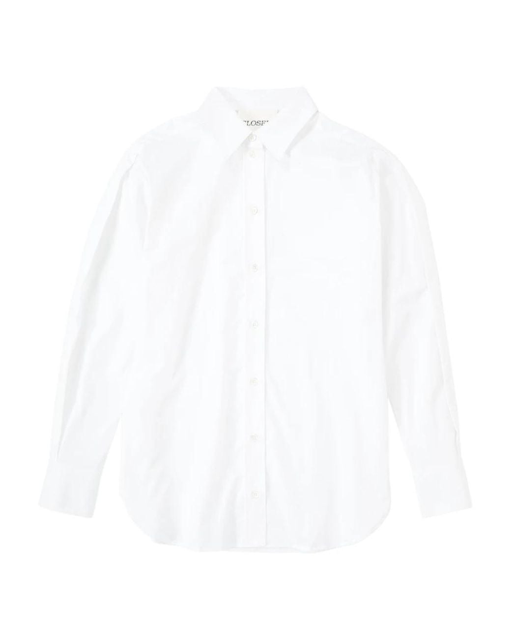 Shirts Closed de color White