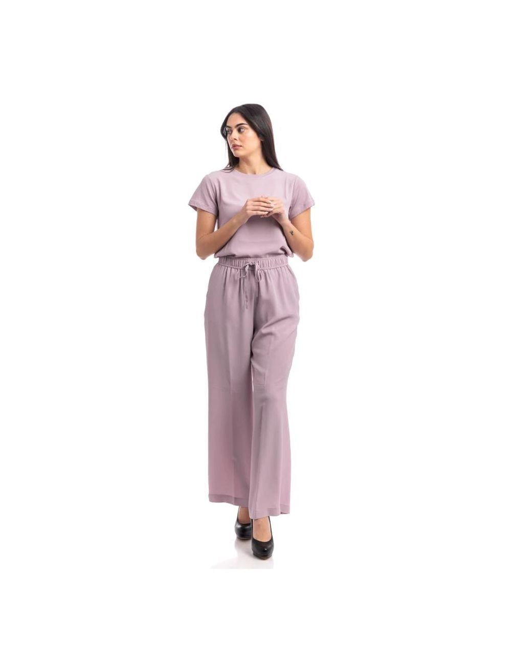 Seventy Purple Wide Trousers