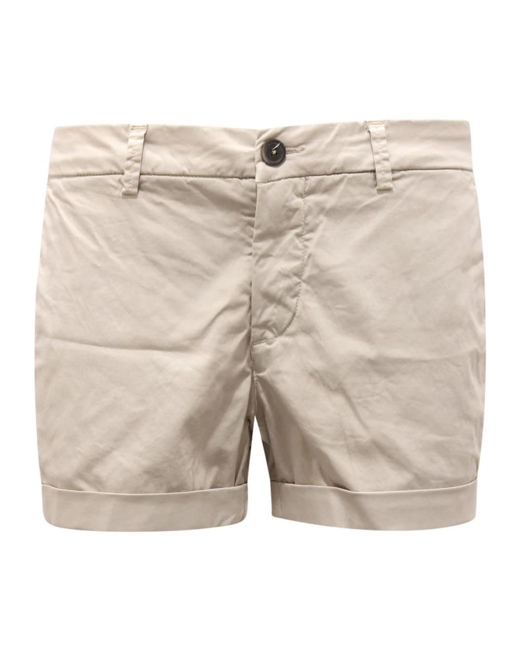 Fay Natural Short Shorts