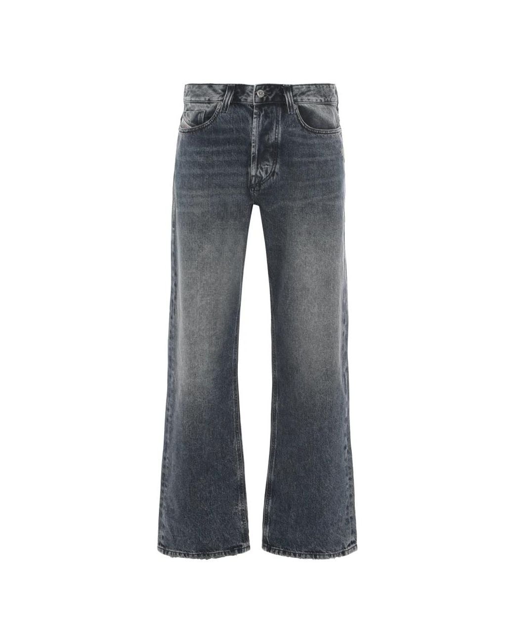 DIESEL Blue Flared Jeans for men