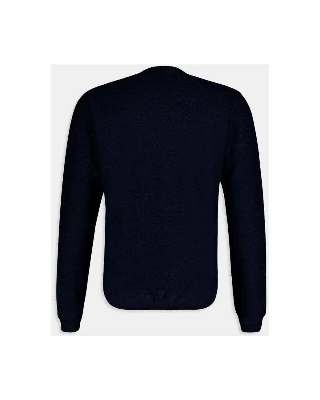 Boglioli Blue Round-Neck Knitwear for men