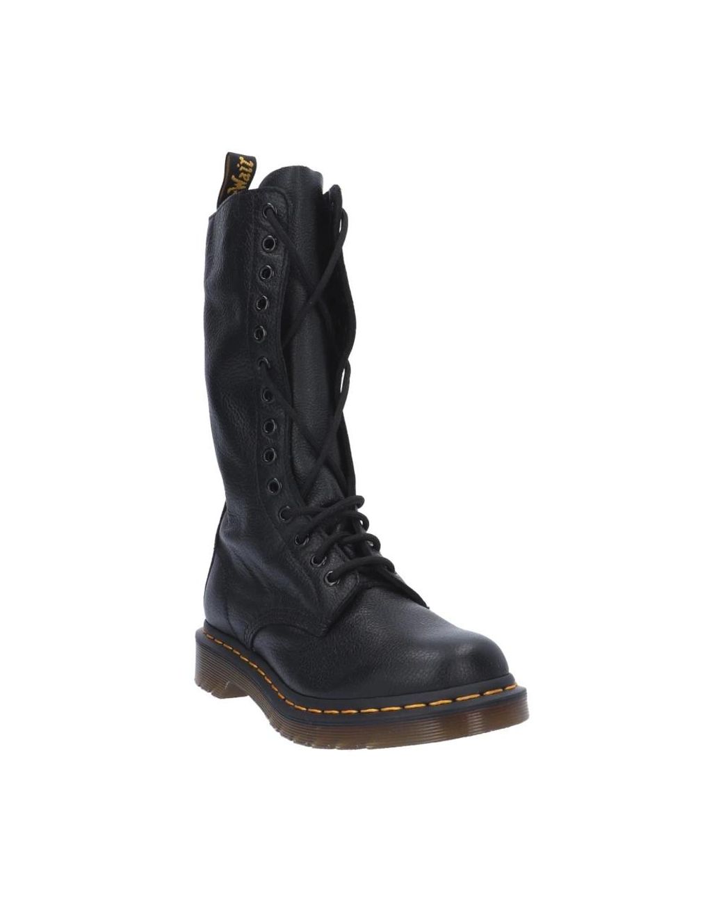 Dr. Martens Black Lace-Up Boots