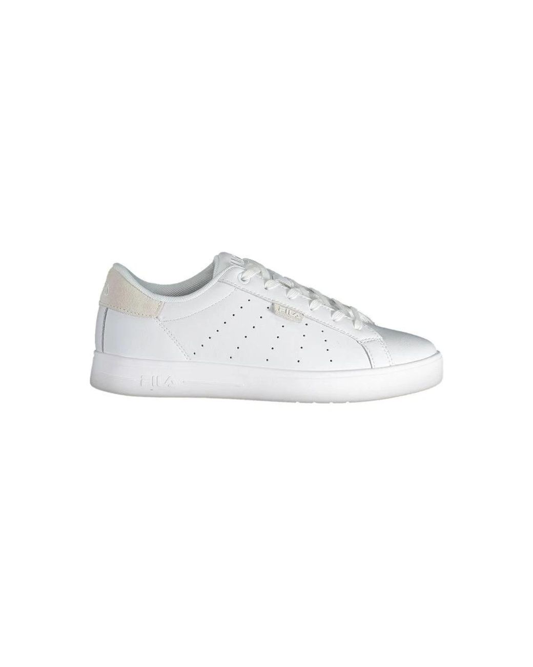 Fila White Leather Sneaker