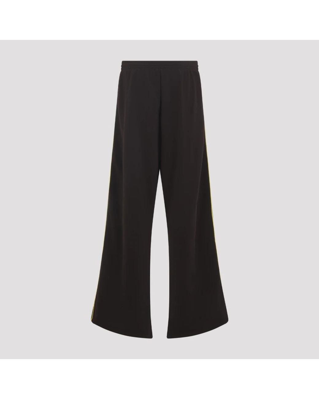 Martine Rose Black Wide Trousers for men
