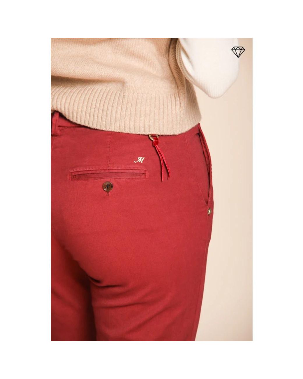 Mason's Red Chinos