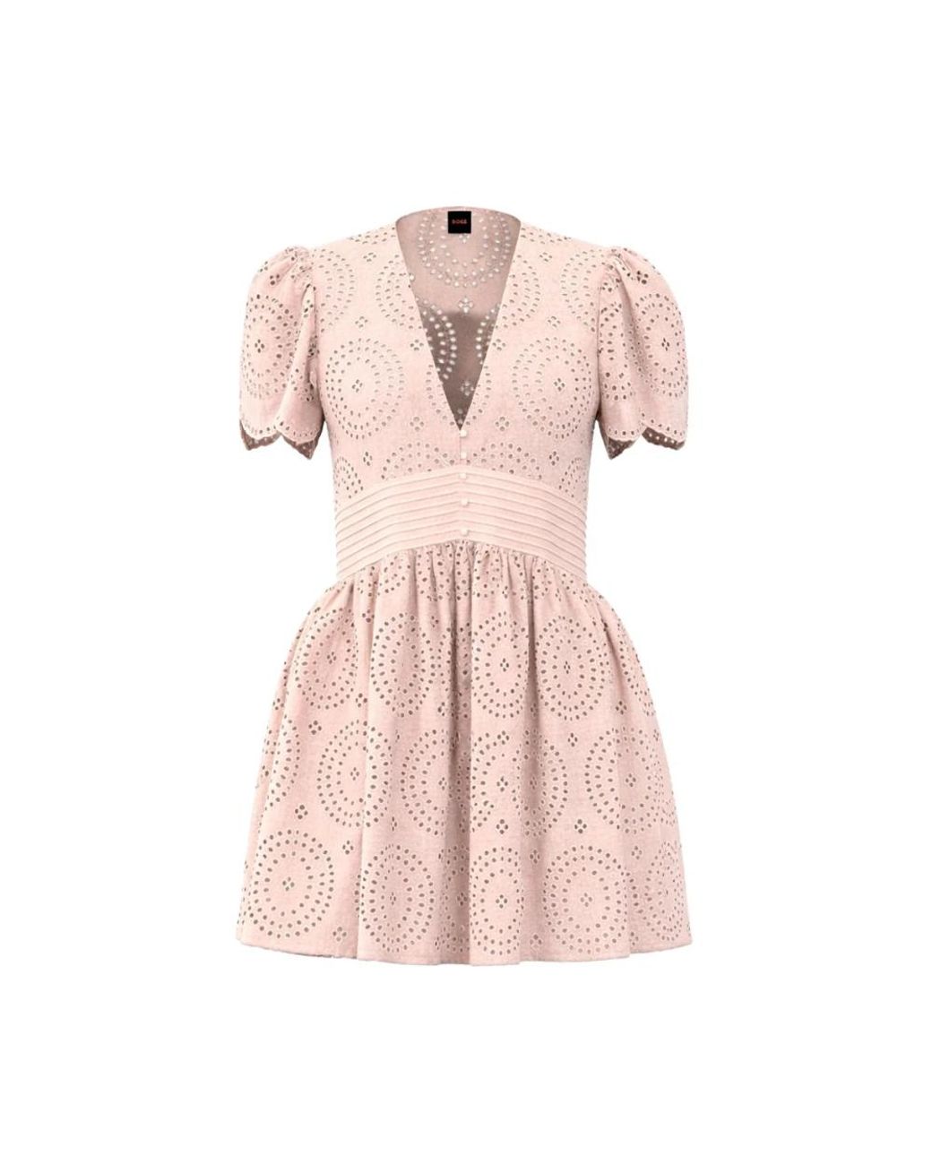 Boss Pink Short Dresses