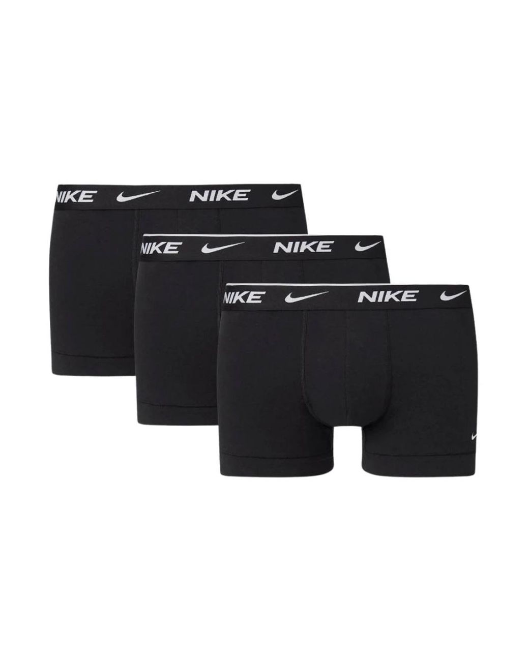 Nike Essential Cotton Stretch Trunk in het Black voor heren