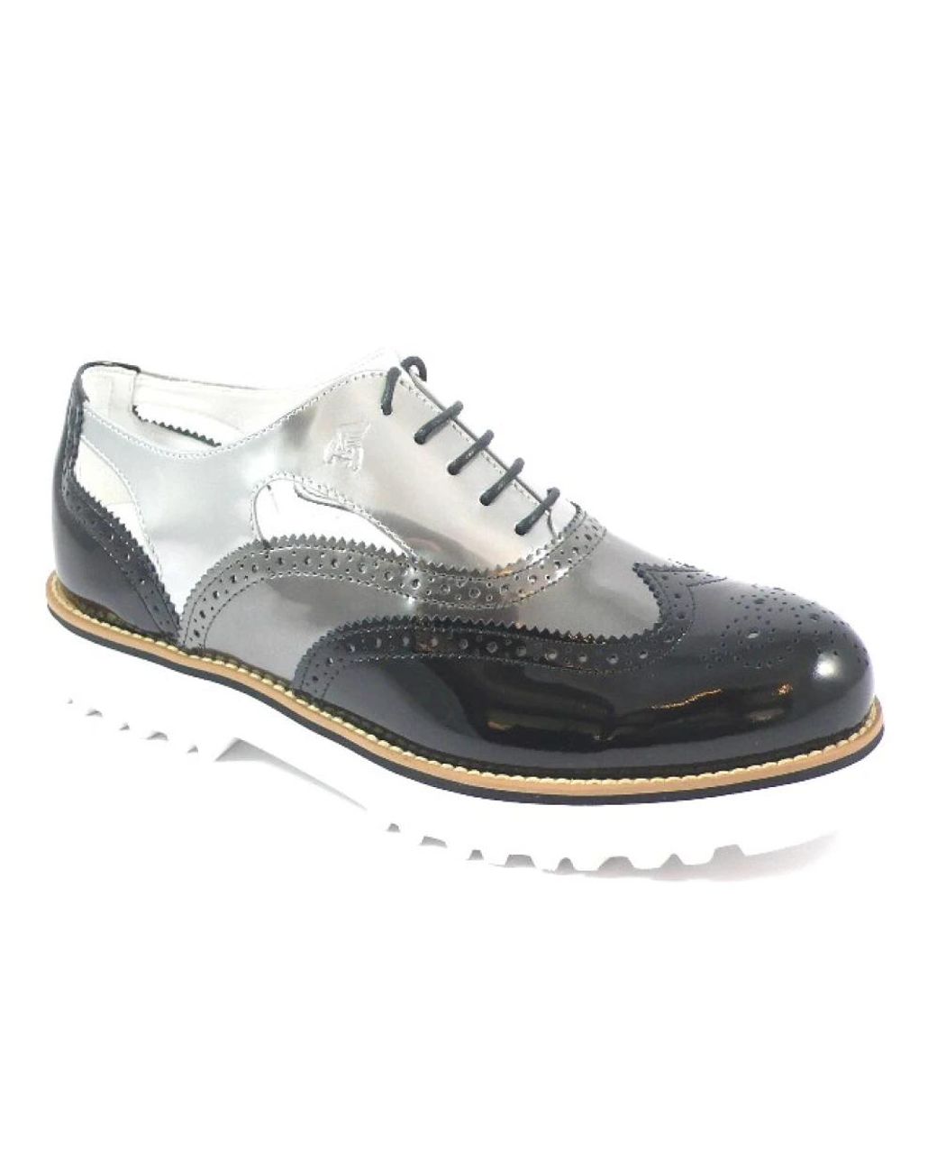 Hogan Gray Lace-Up Boots