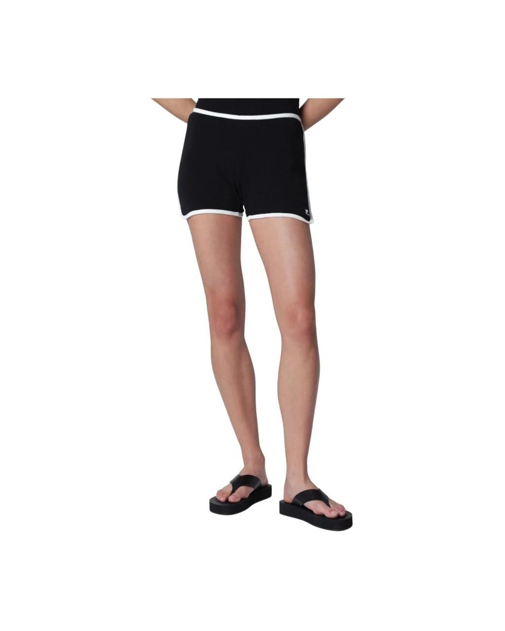 Courreges Blue Short Shorts