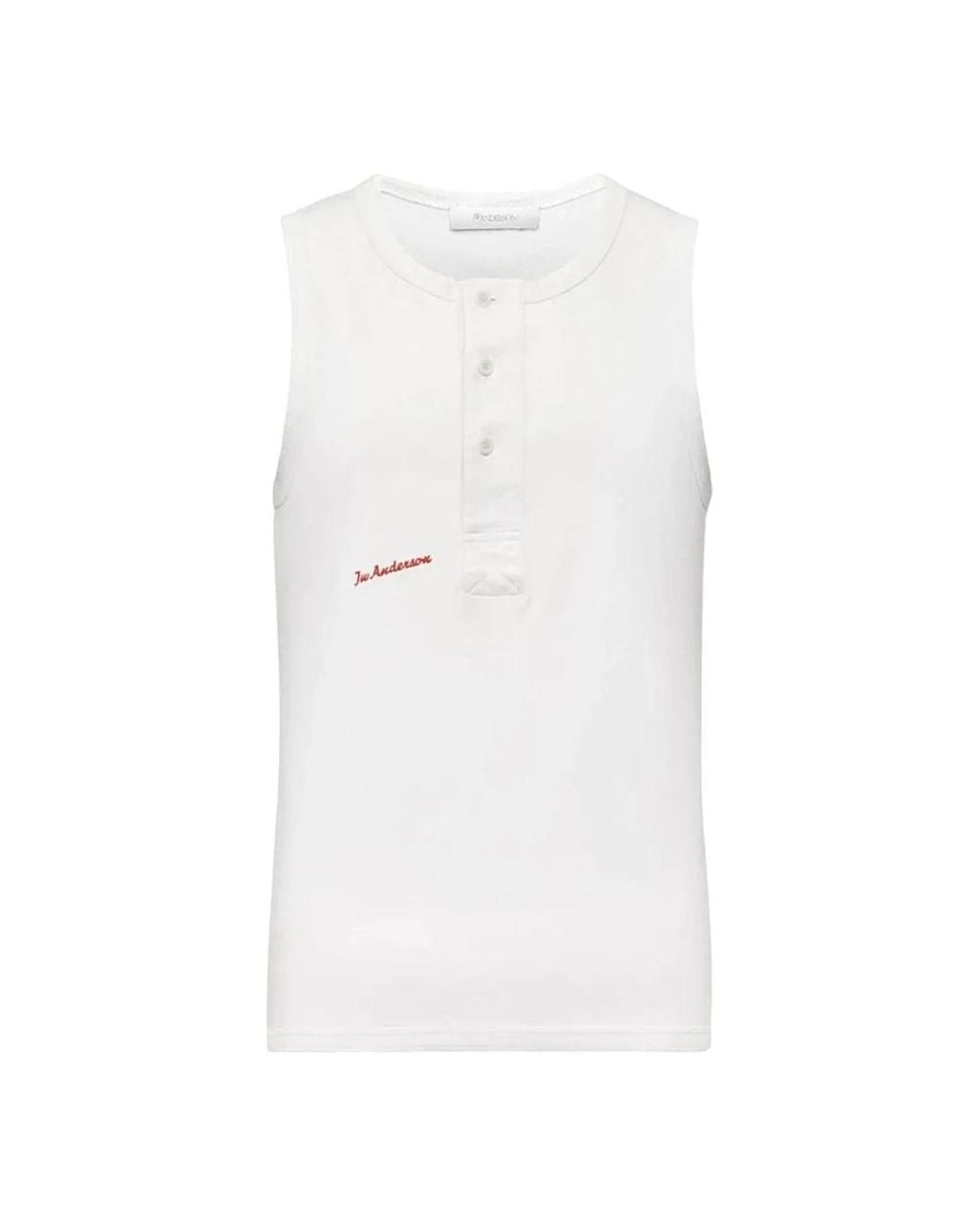 J.W. Anderson White Sleeveless Tops for men