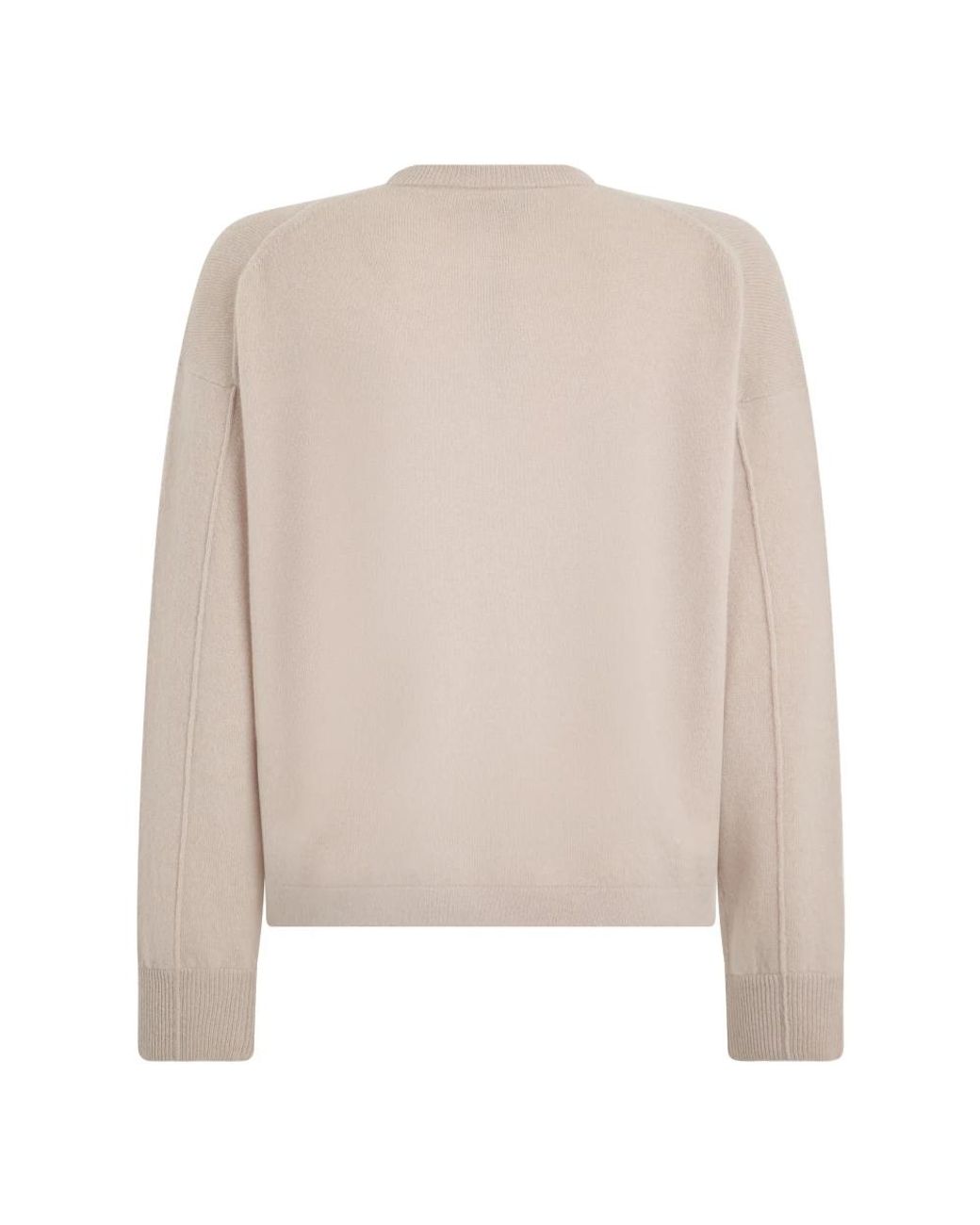 Max Mara Natural Round-Neck Knitwear