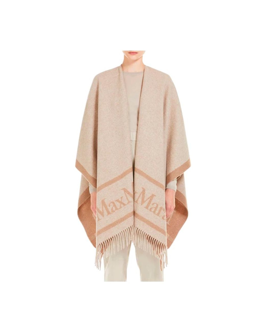 Max Mara Natural Ponchos