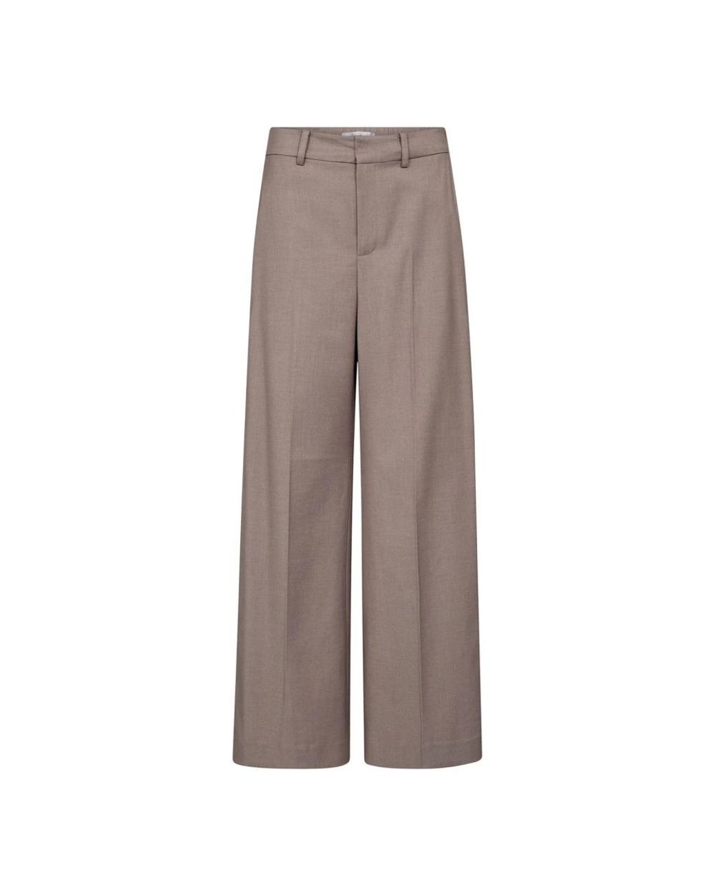 co'couture Wide Broek in het Brown
