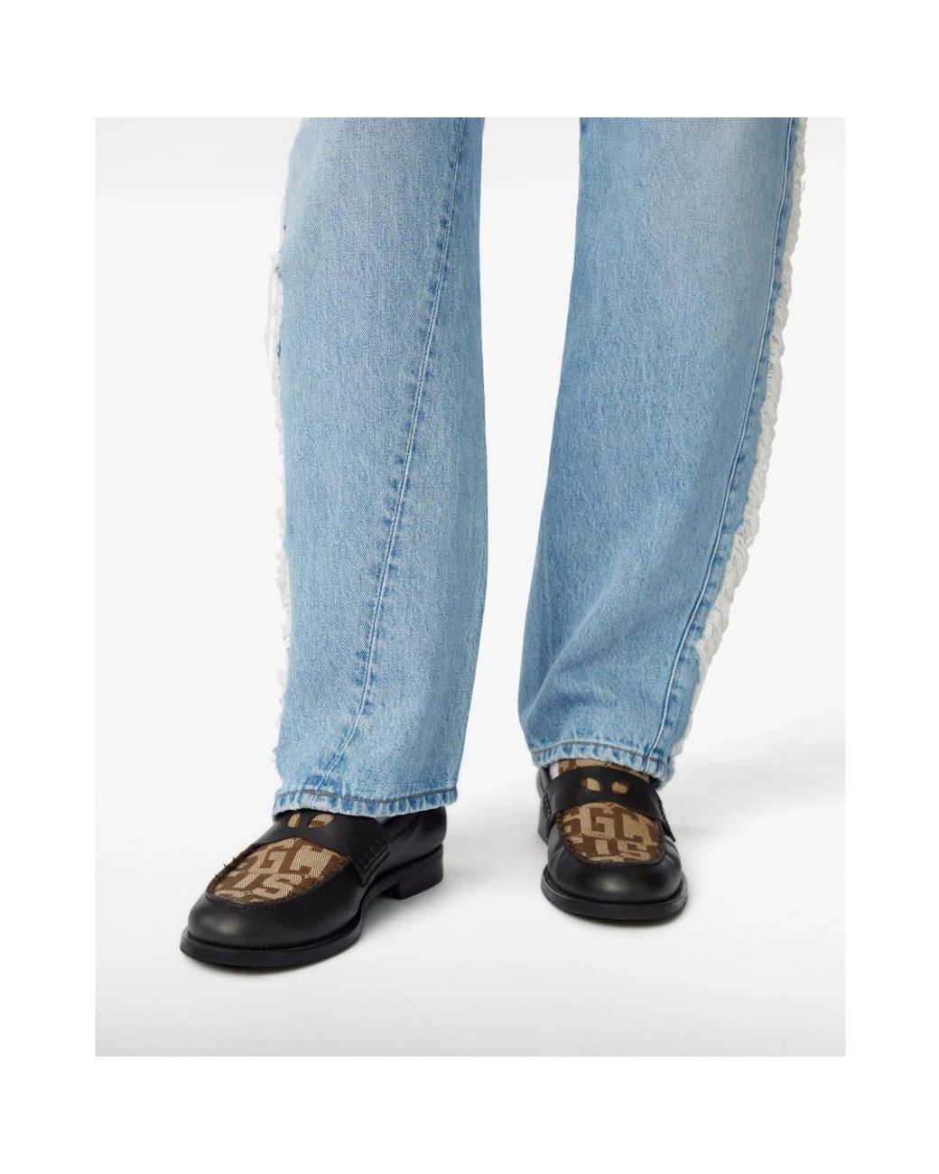 Gcds Black Loafers