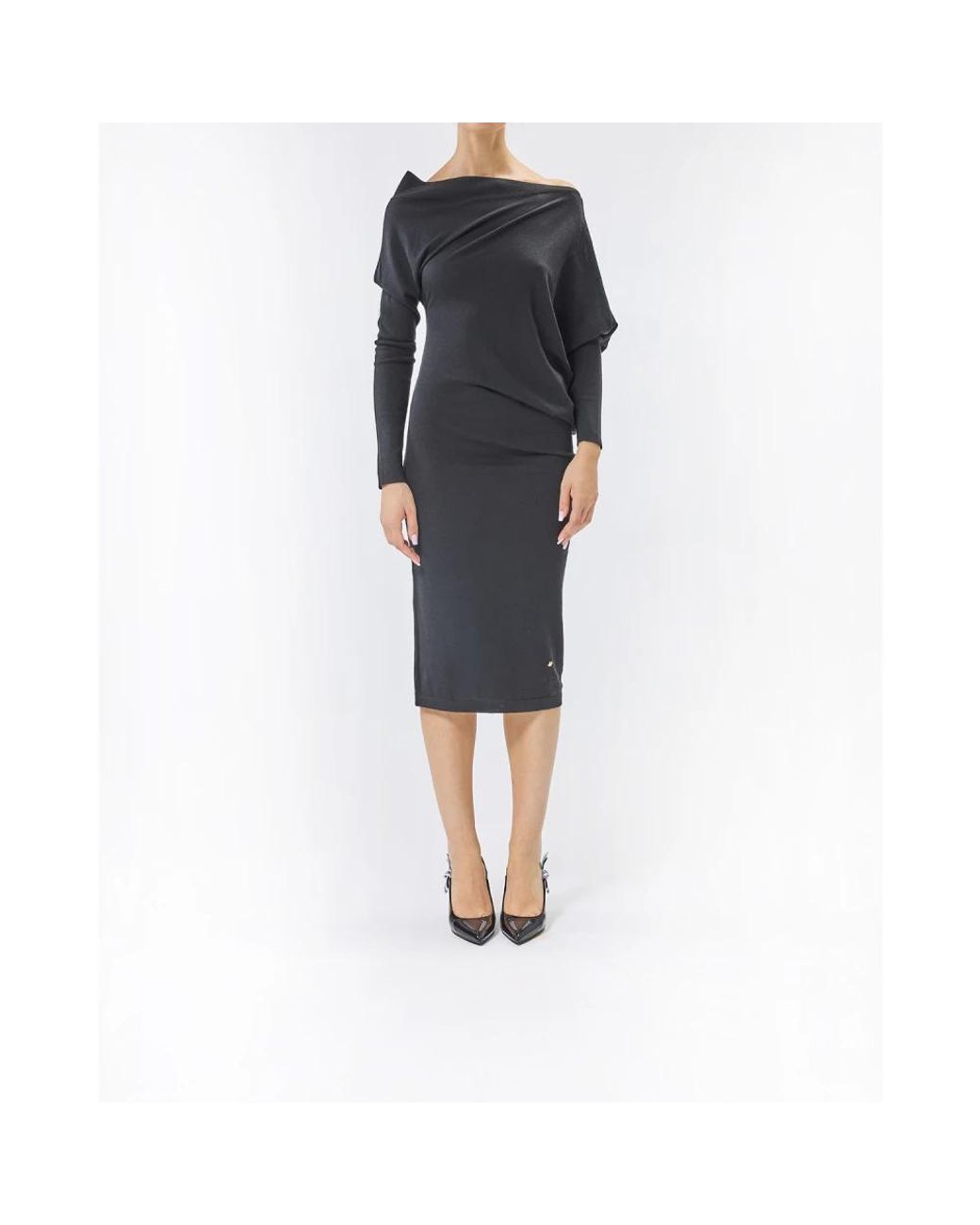 Moschino Black Midi Dresses
