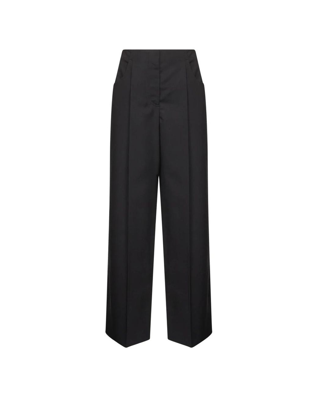 Fendi Black Wide Trousers