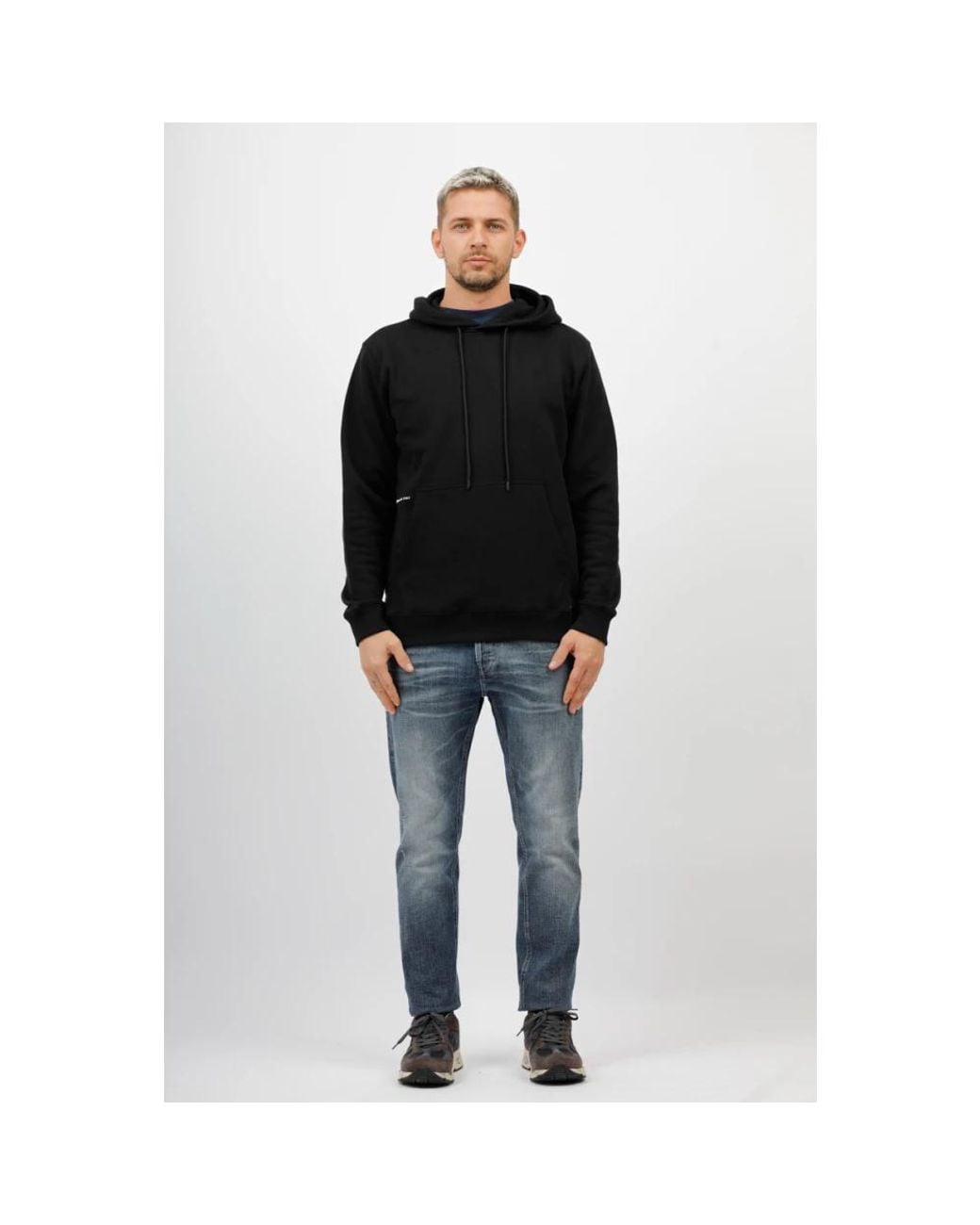 Dondup Black Hoodies for men