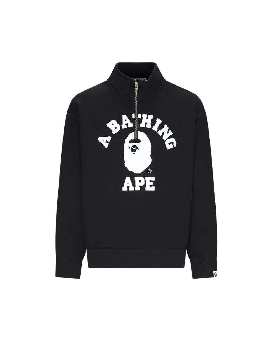 A Bathing Ape Black Zip-Throughs for men