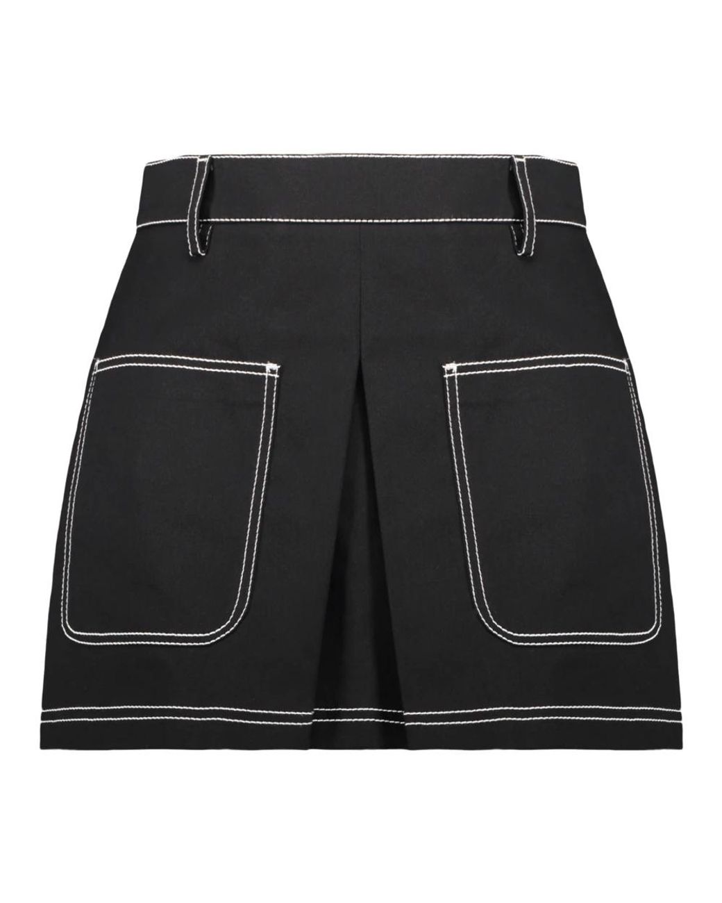 RED Valentino Black Short Shorts