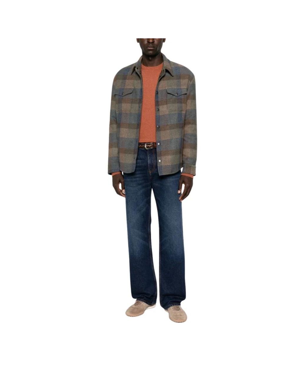 Etro Blue Straight Fit Jeans for men