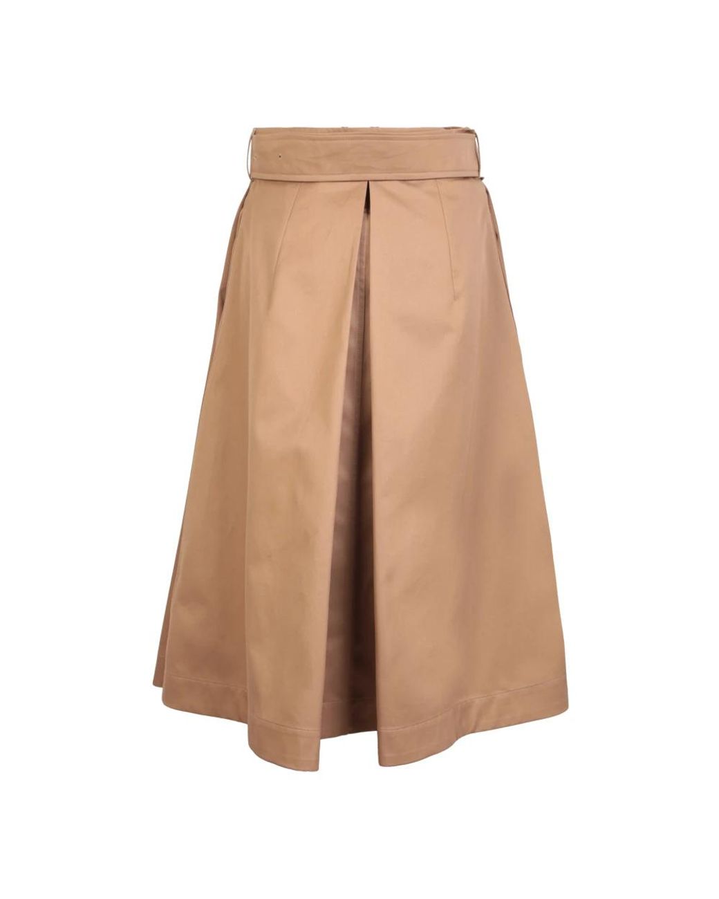Burberry Natural Midi Skirts
