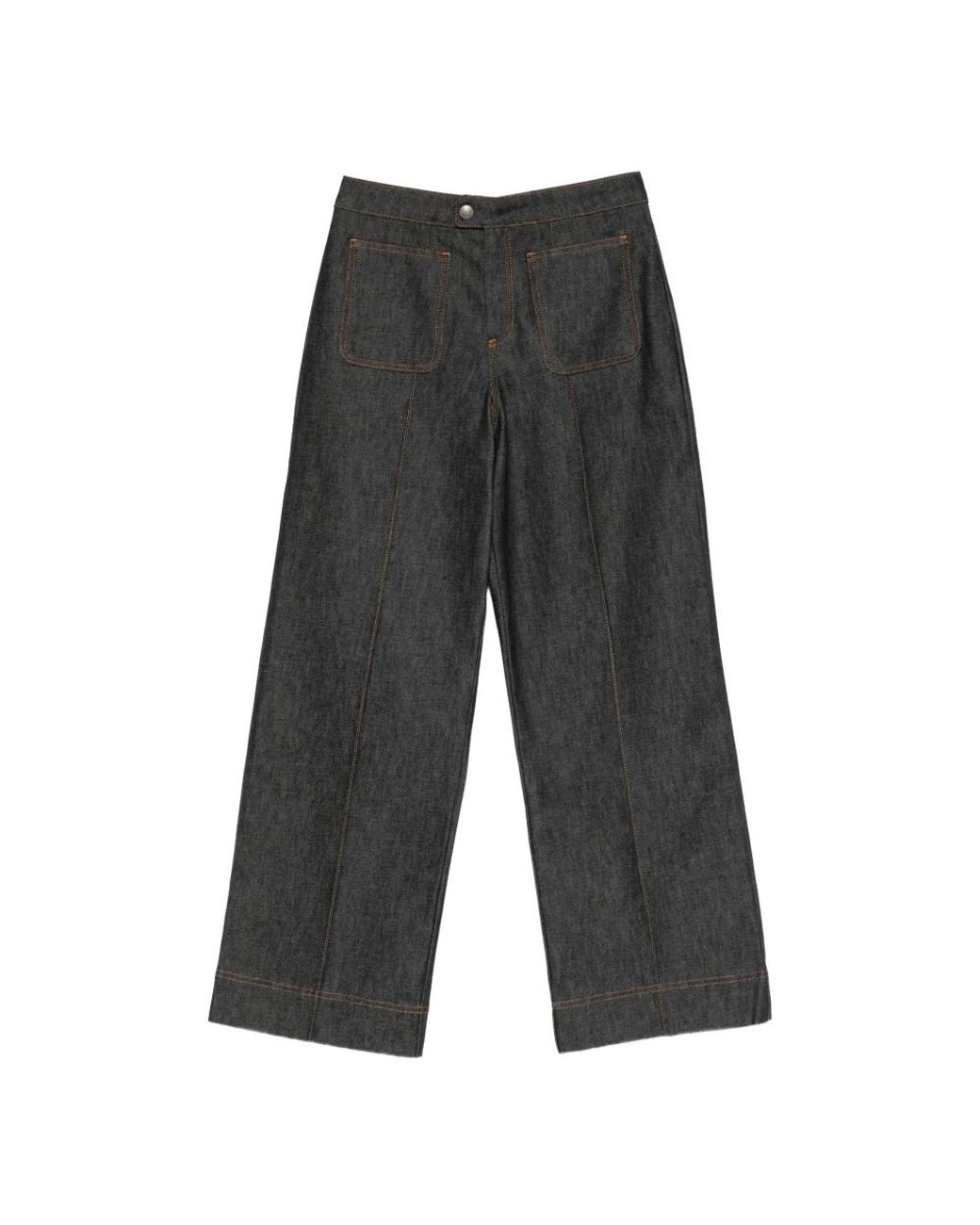 Soeur Gray Wide Trousers