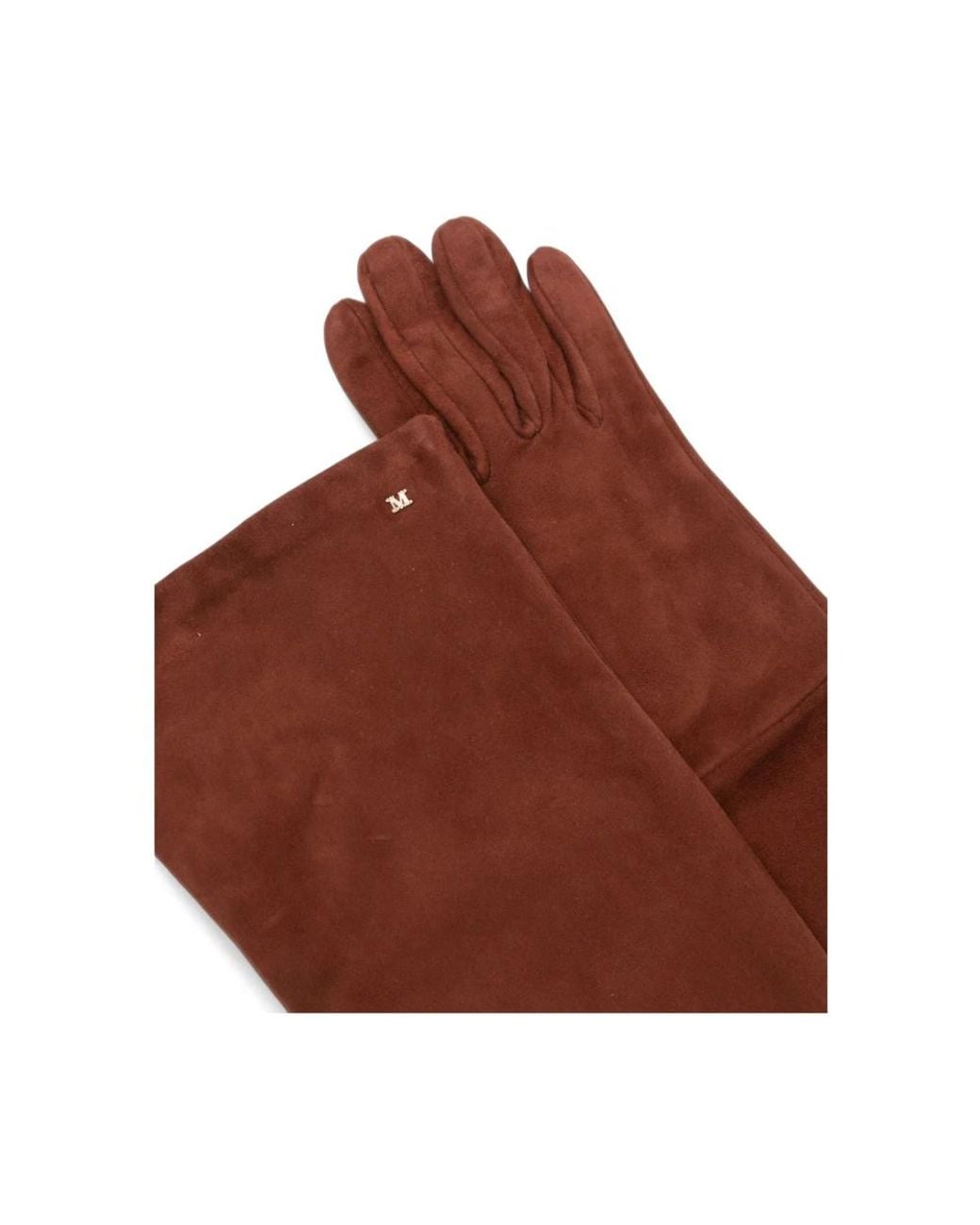 Max Mara Brown Gloves