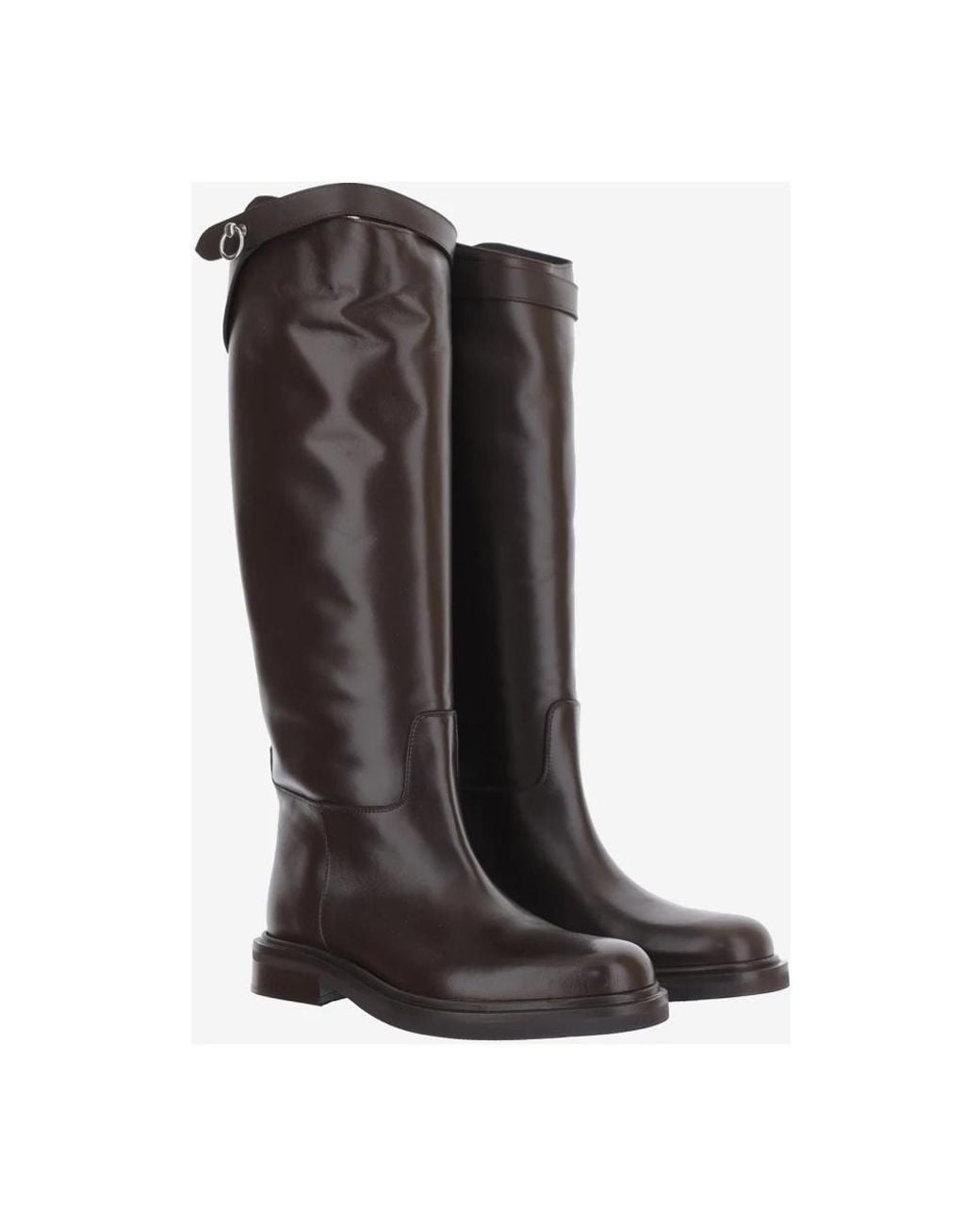 Poeve Brown High Boots