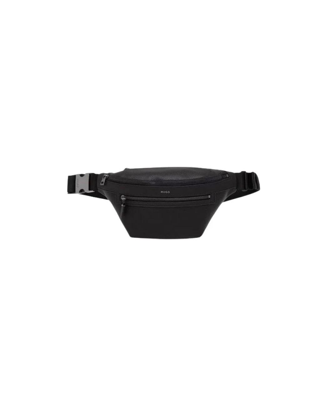 HUGO Black Bum Bags for men