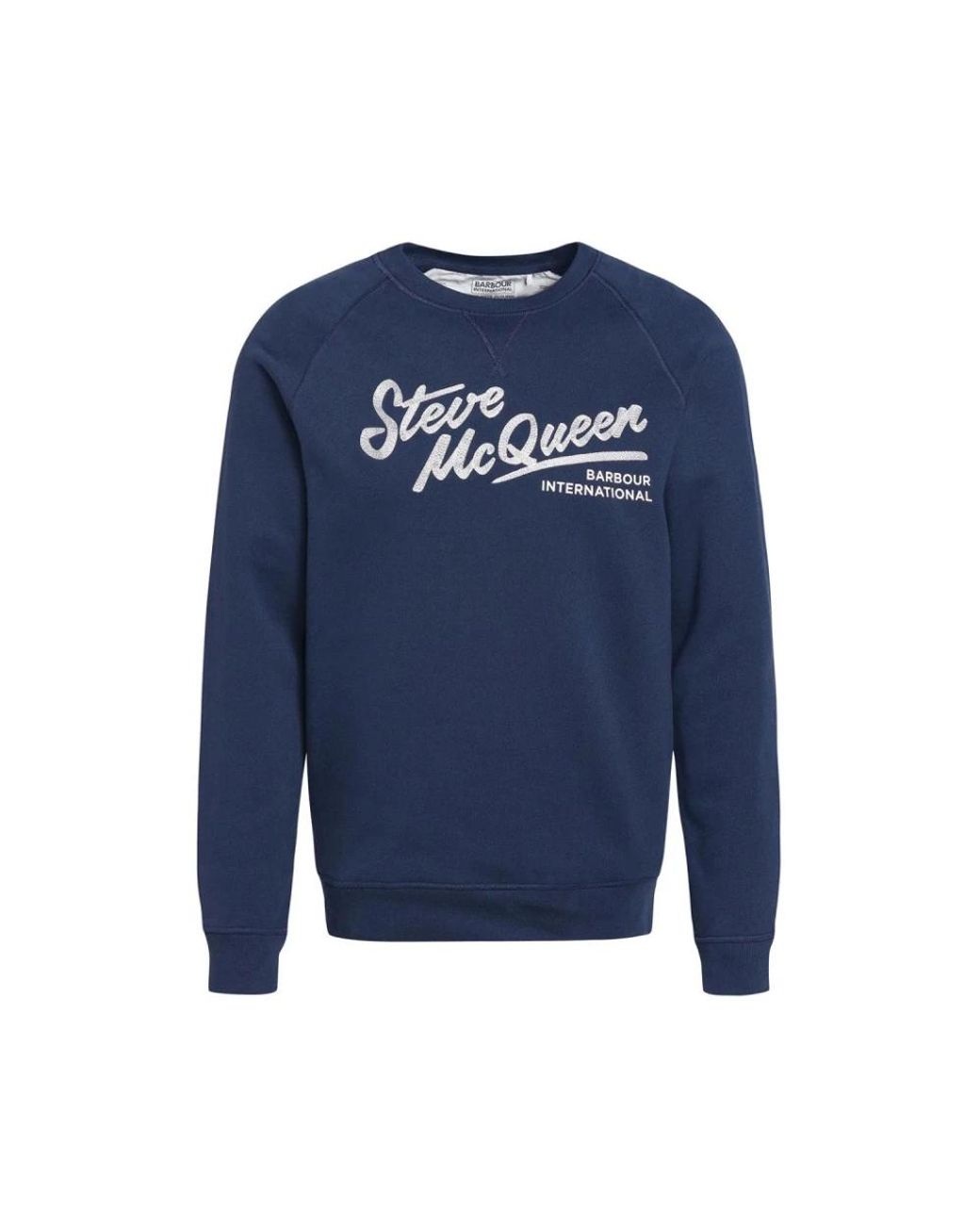 Barbour Hoodies & Sweatvesten ,Blauw ,Katoen Frankie Crew Sweatshirt in het Blue voor heren