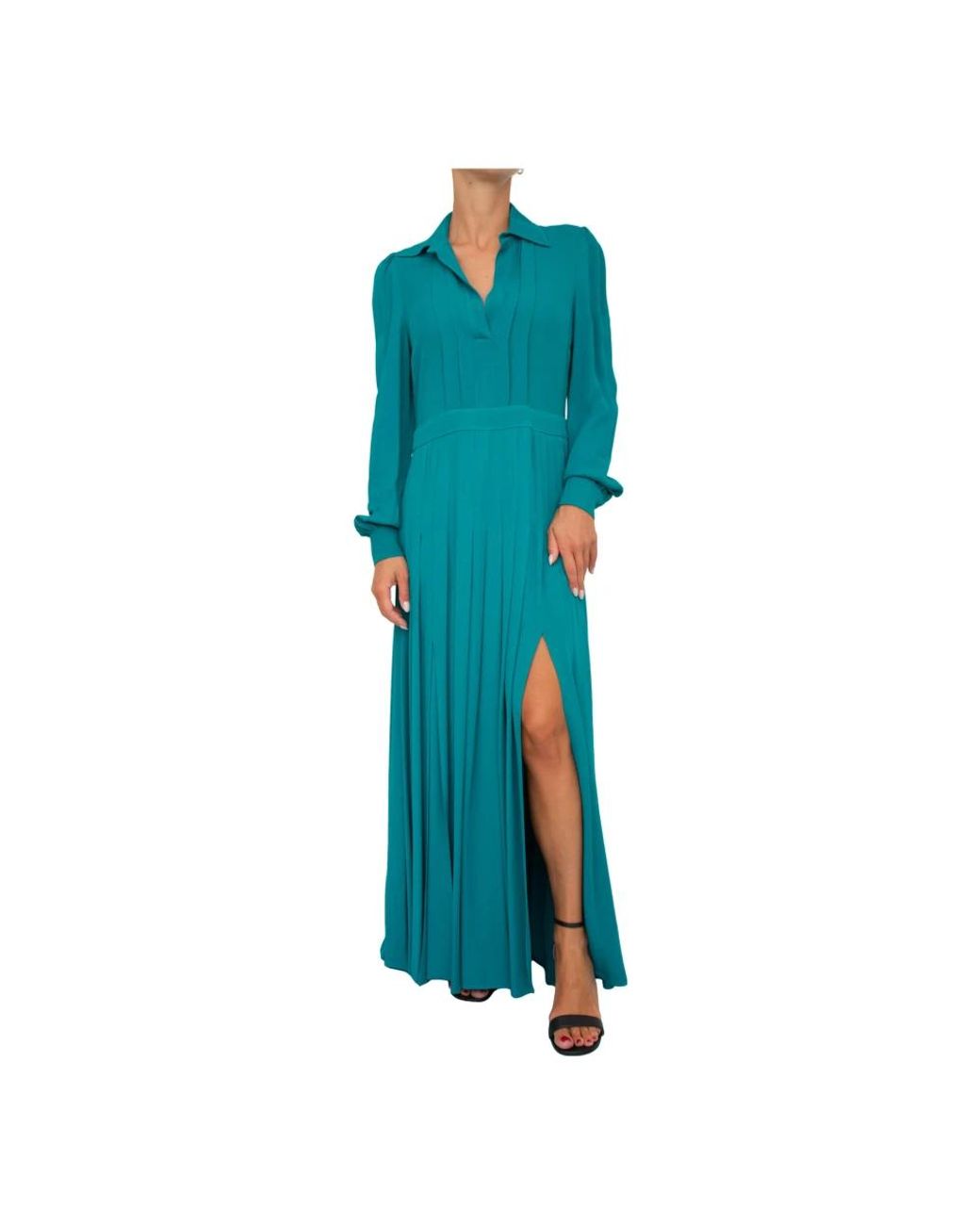 Twinset Blue Maxi Dresses