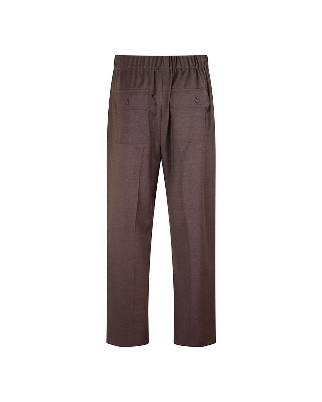 Weekend by Maxmara Brown Straight Trousers