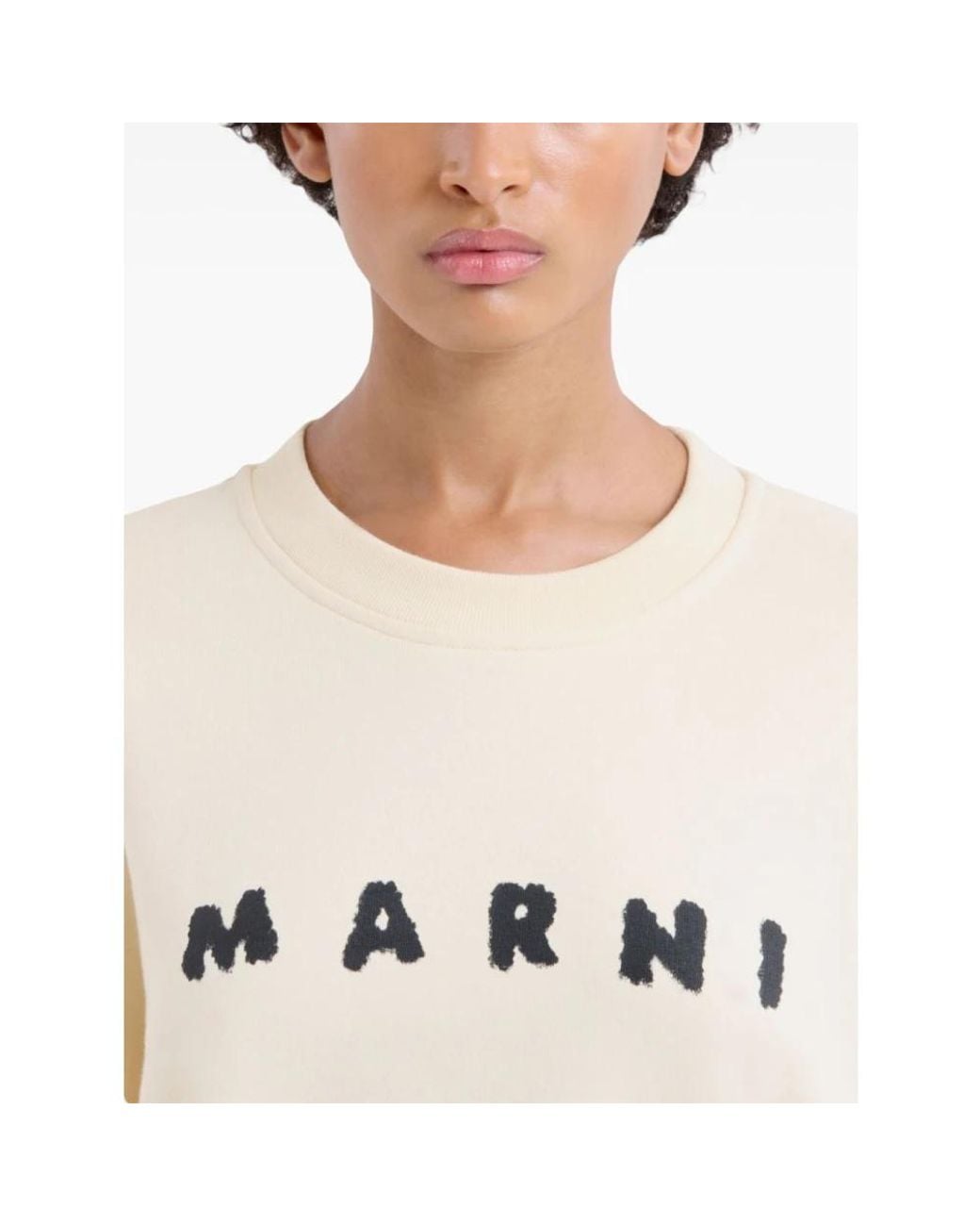 Marni White Sweatshirts
