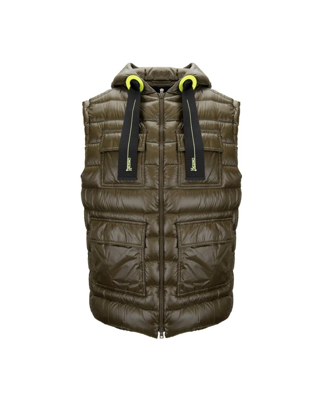 Herno Green Waistcoats