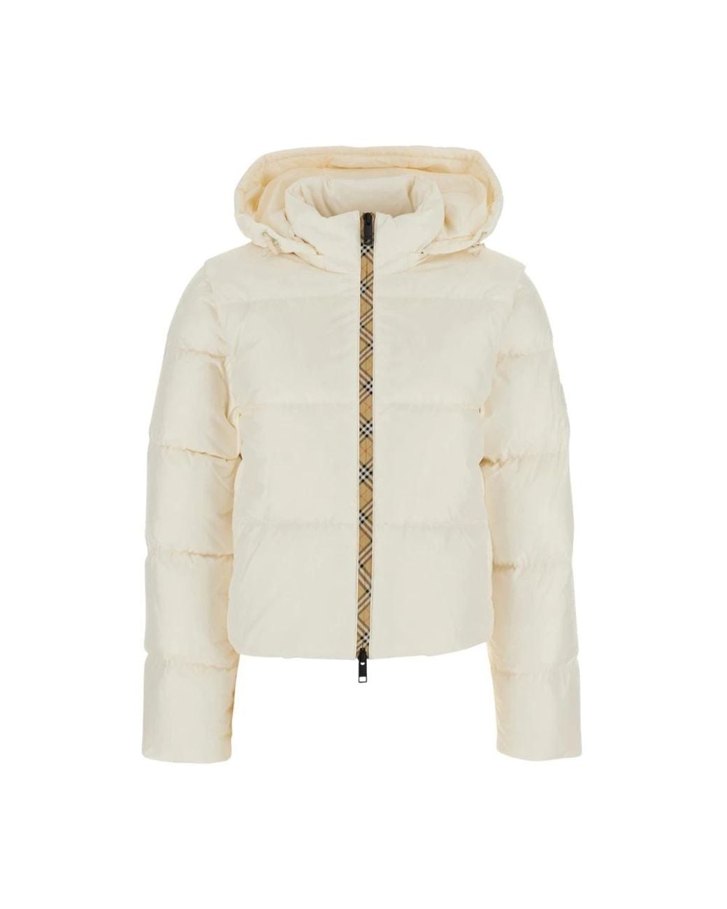 Burberry Langdale Down Jacket in het Natural