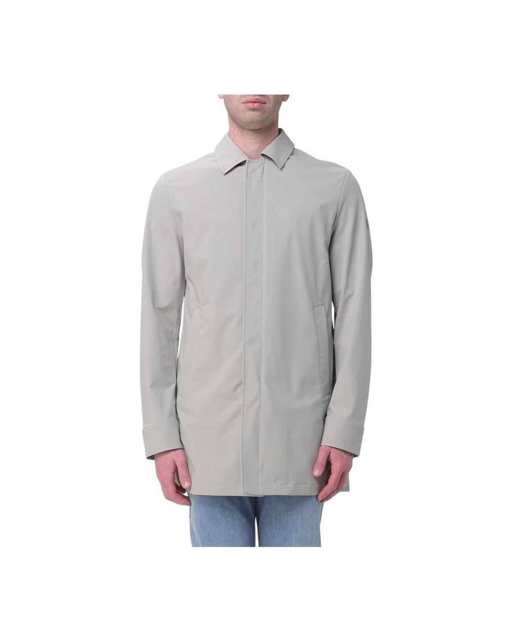 DUNO Gray Light Jackets for men