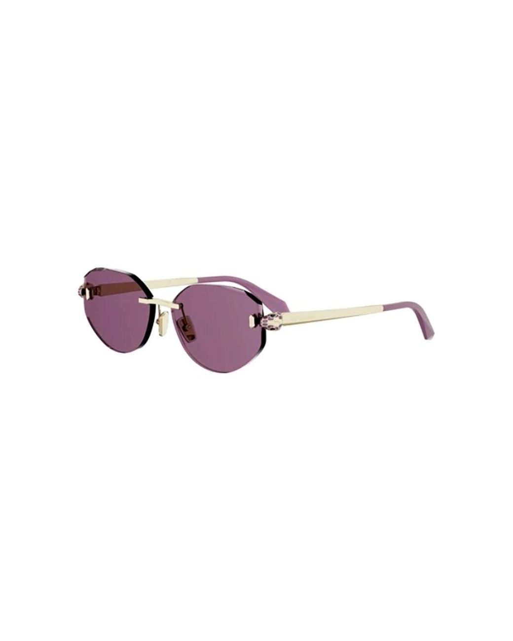 BVLGARI Purple Sunglasses