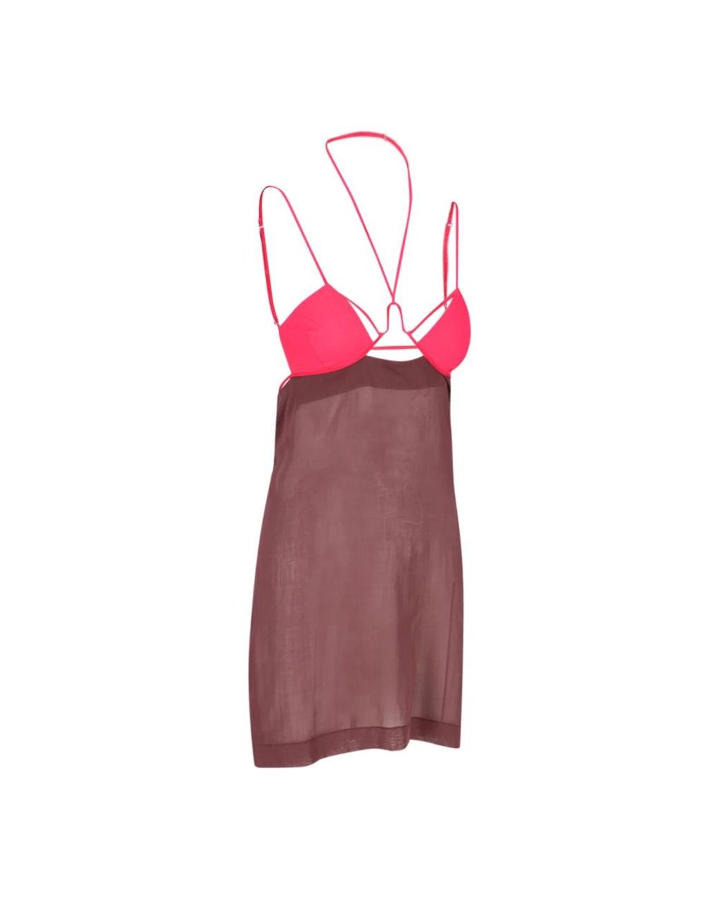 Nensi Dojaka Red Short Dresses