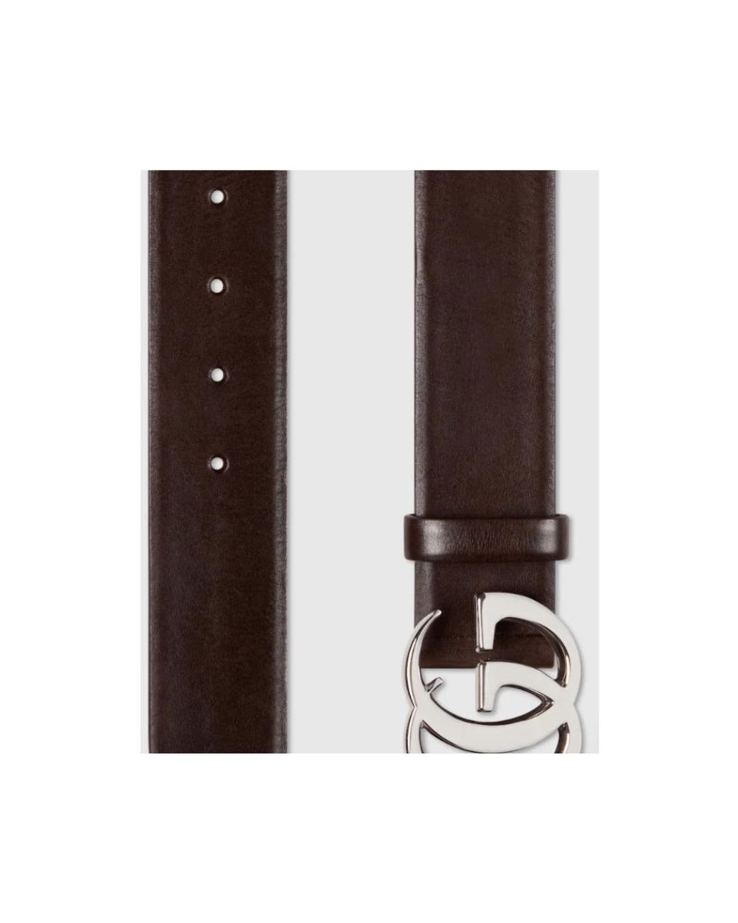 Gucci Double G Gürtel in Brown für Herren