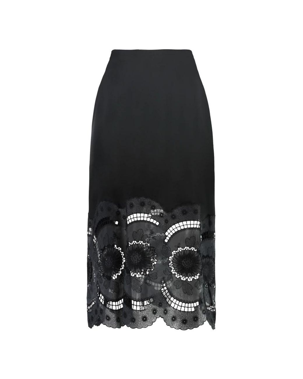 Stella McCartney Black Midi Skirts