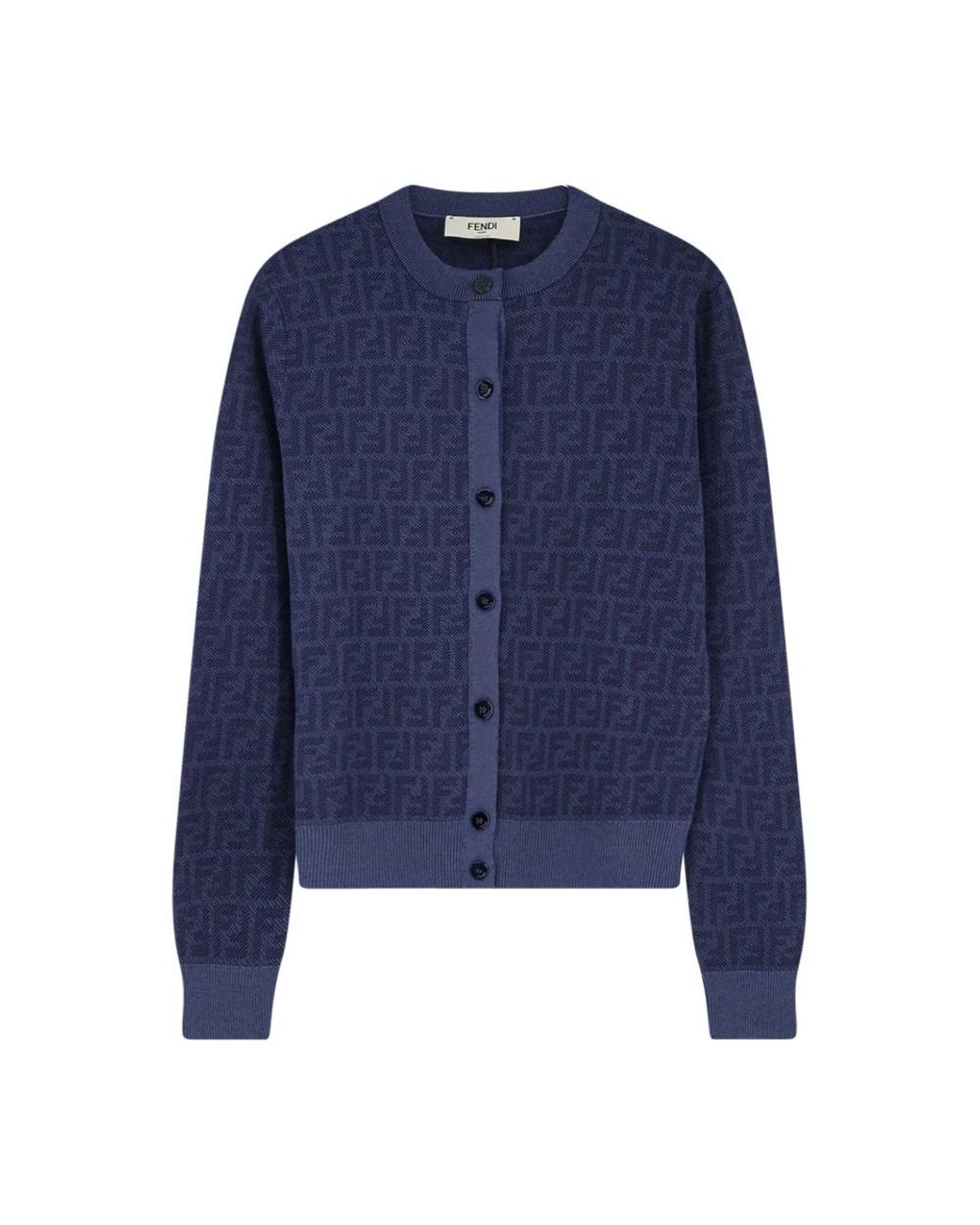 Fendi Cardigan in het Blue